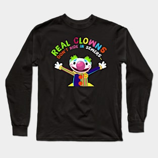 Crawlspace the Clown Under your Bed Long Sleeve T-Shirt